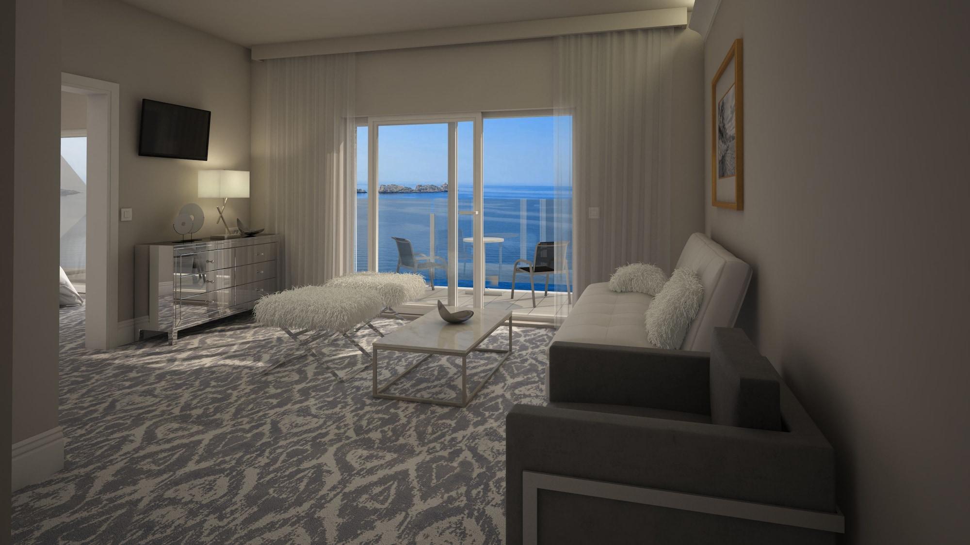Royal Palm Hotel Dubrovnik Exterior photo A computer-generated image of a living room
